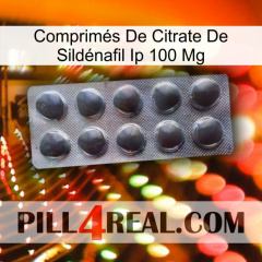 Comprimés De Citrate De Sildénafil Ip 100 Mg 30